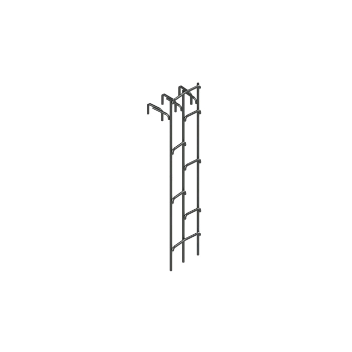 Канализационная лестница КЛ-2.1 (Л-1; Л-18) для колодцев