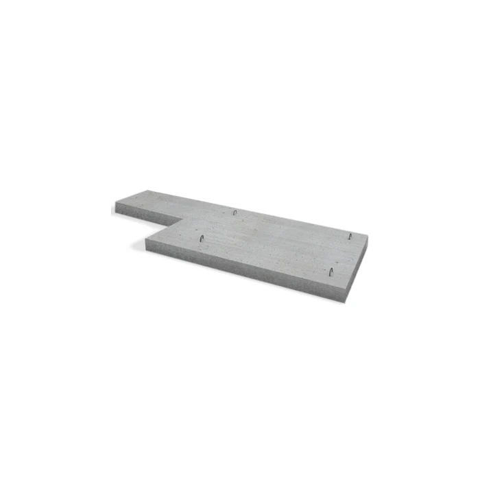 Плита перекрытия каналов угловая ПТУ 180-90-10-6
